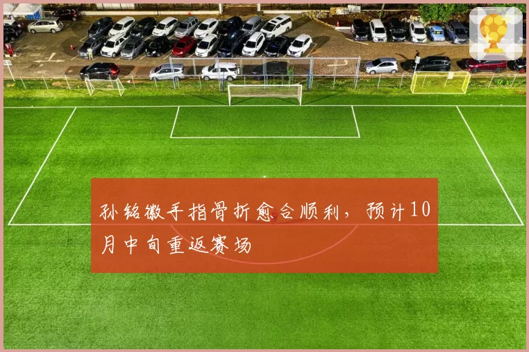 孙铭徽手指骨折愈合顺利，预计10月中旬重返赛场